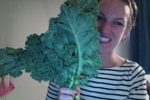 Found kale at the market! The last time I get to eat it for a year!